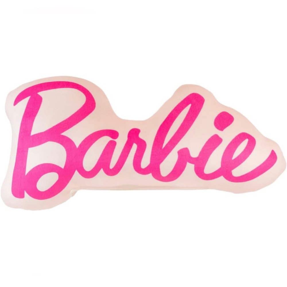 NWT Barbie Throw Pillow/ Pink Barbie Pillow Room Decor/Barbie Accessories
